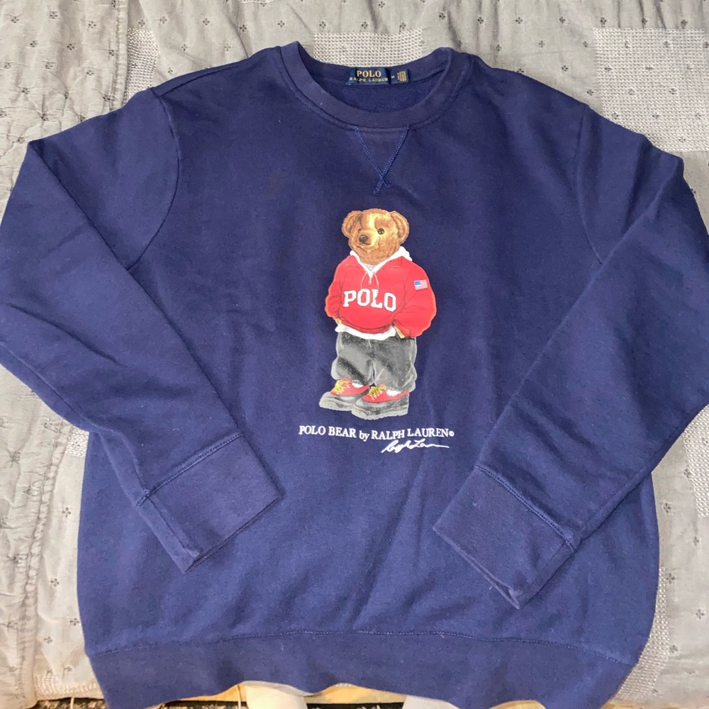 Ralph Lauren Polo Bear Crew Neck - Size Medium
